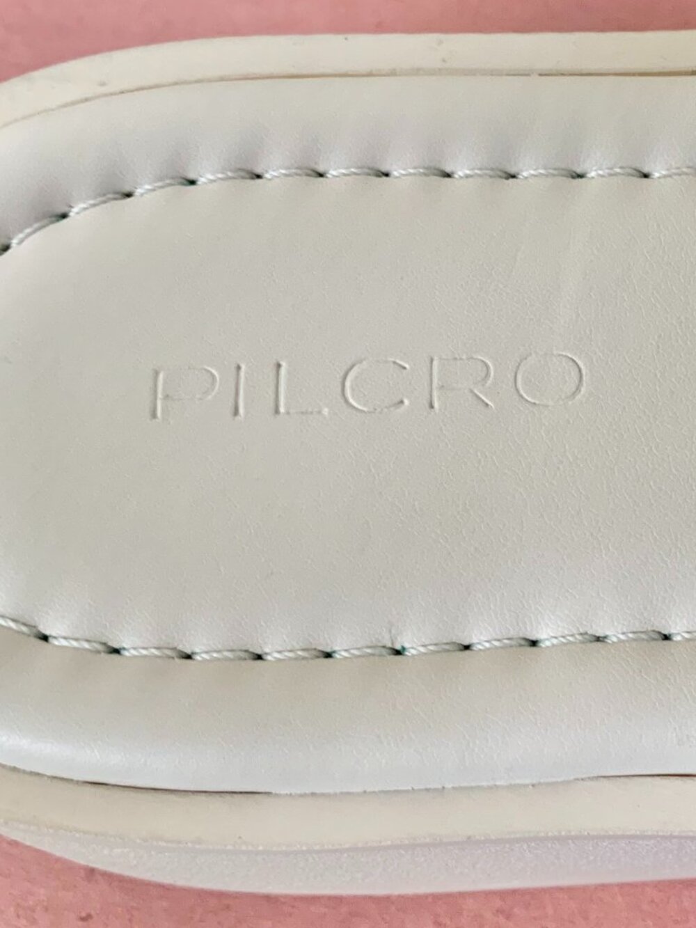 Anthropologie Pilcro Leather Woven Slide Sandals, Cream, Size 39/8.5, NIB - Picture 6 of 15